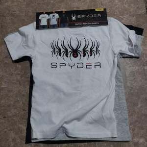 Spyder Kids' White and Black T-shirt